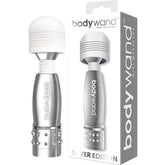 Bodywand Mini Massager – Silver, 10 cm Travel Size Silver Electric Massager